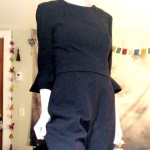 BLACK HALO bell sleeve jumpsuit